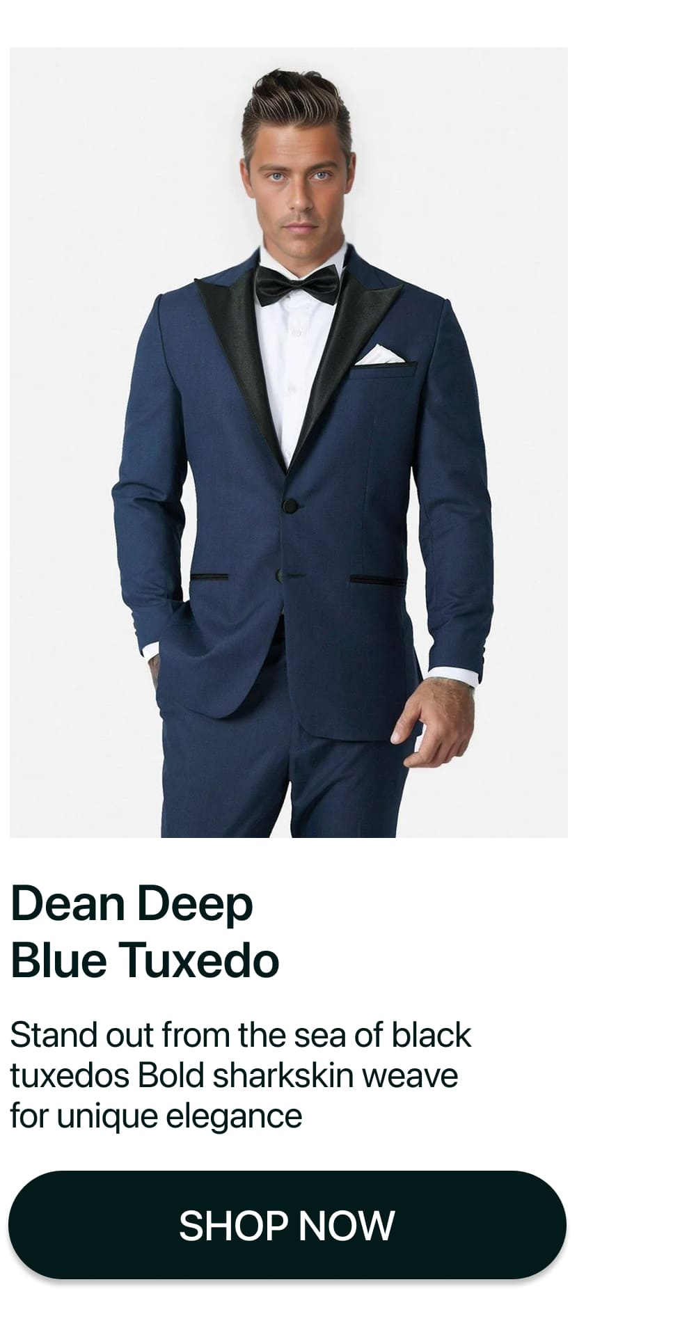 Dean Deep Blue Tuxedo
