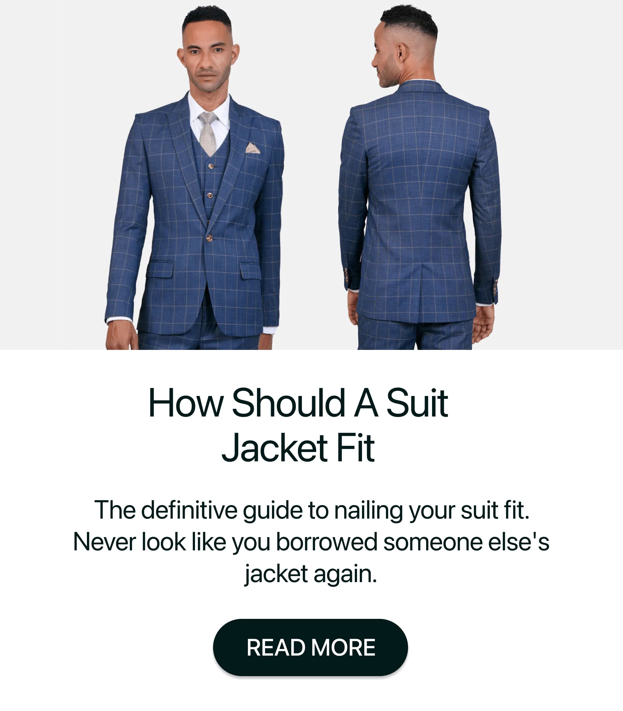 How Should A Suit Jacket Fit