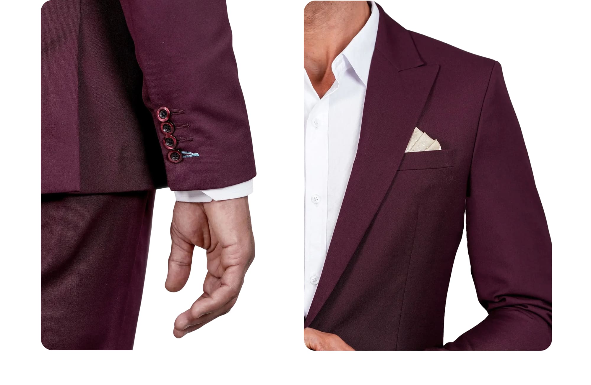 BRYANT MULBERRY TWILL SUIT
