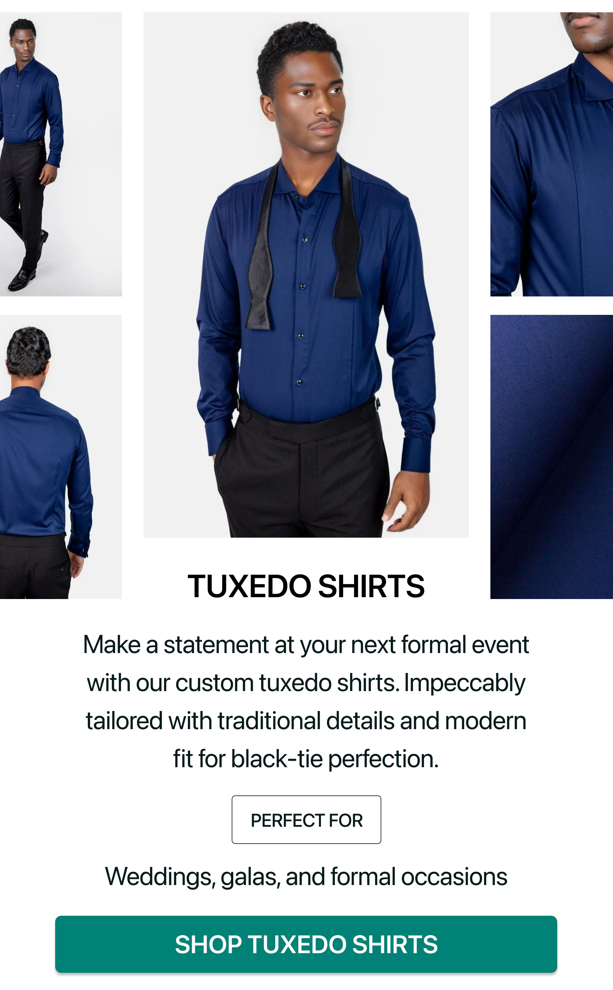 TUXEDO SHIRTS