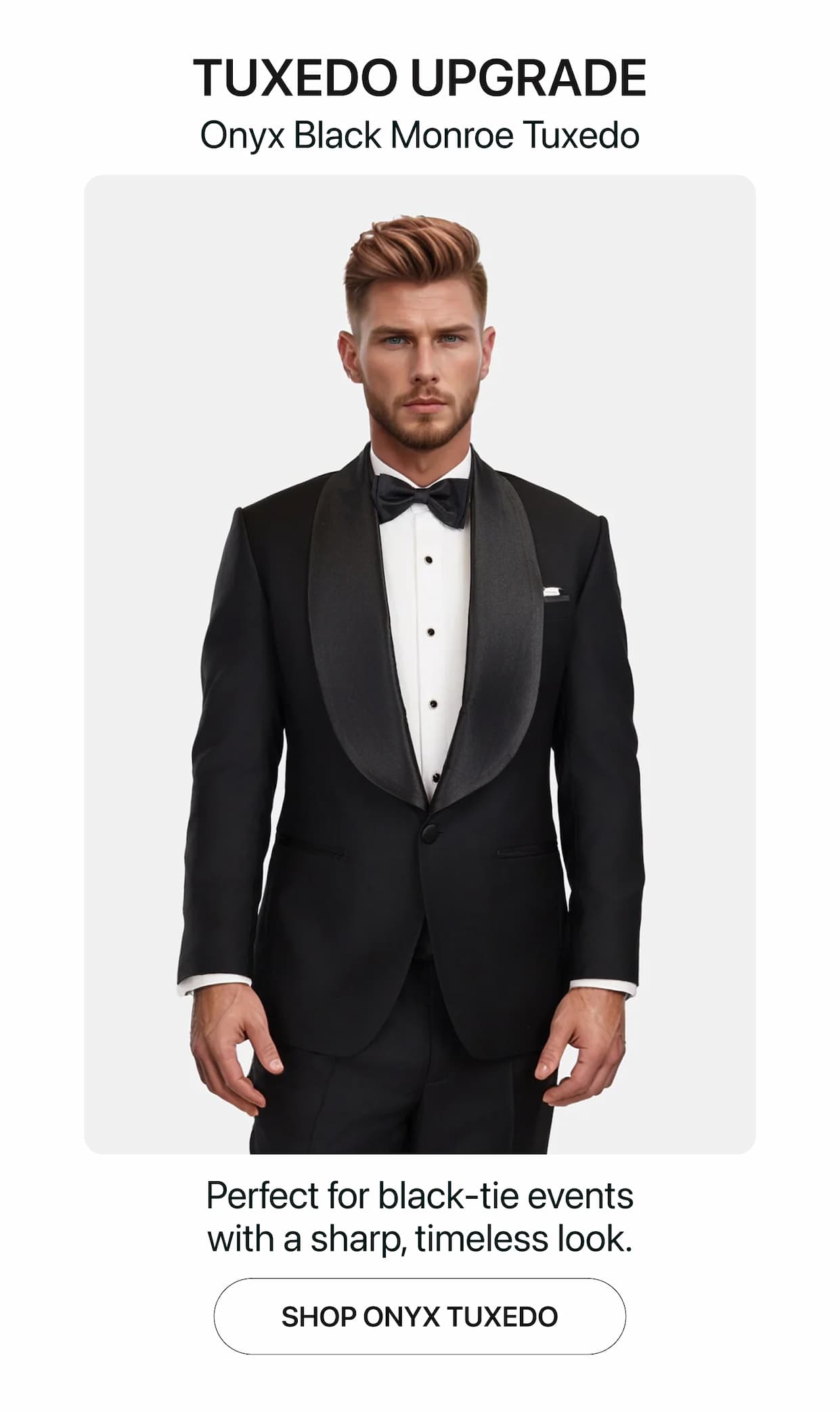 The Onyx Black Tuxedo