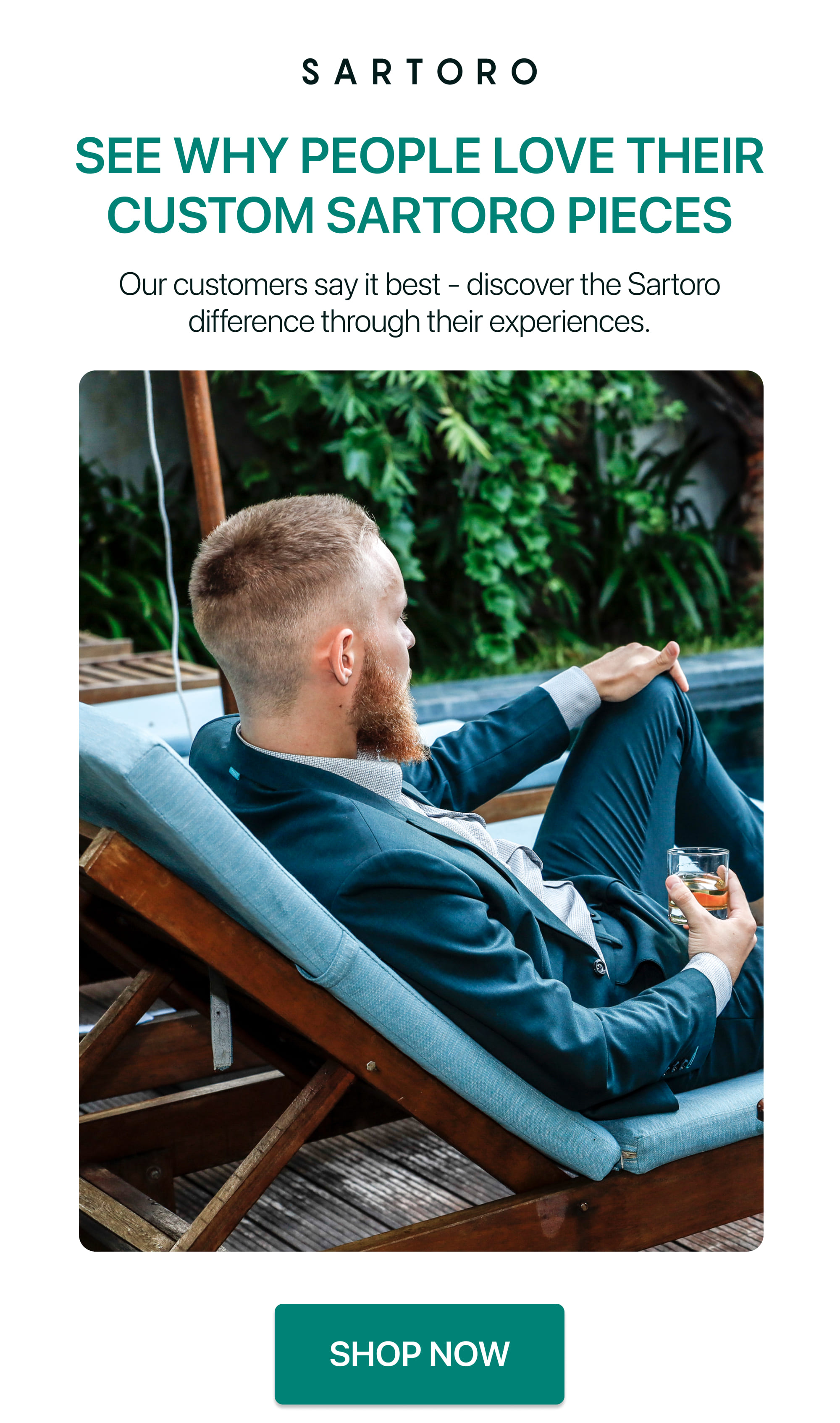 See why people love their custom Sartoro pieces