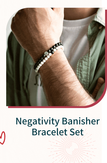 Negativity Banisher Bracelet Set - Turn On Images!
