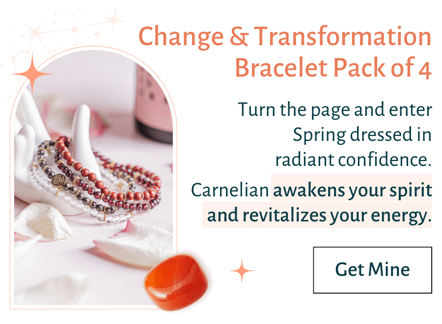 Change & Transformation Bracelet Pack of 4 - Turn On Images!