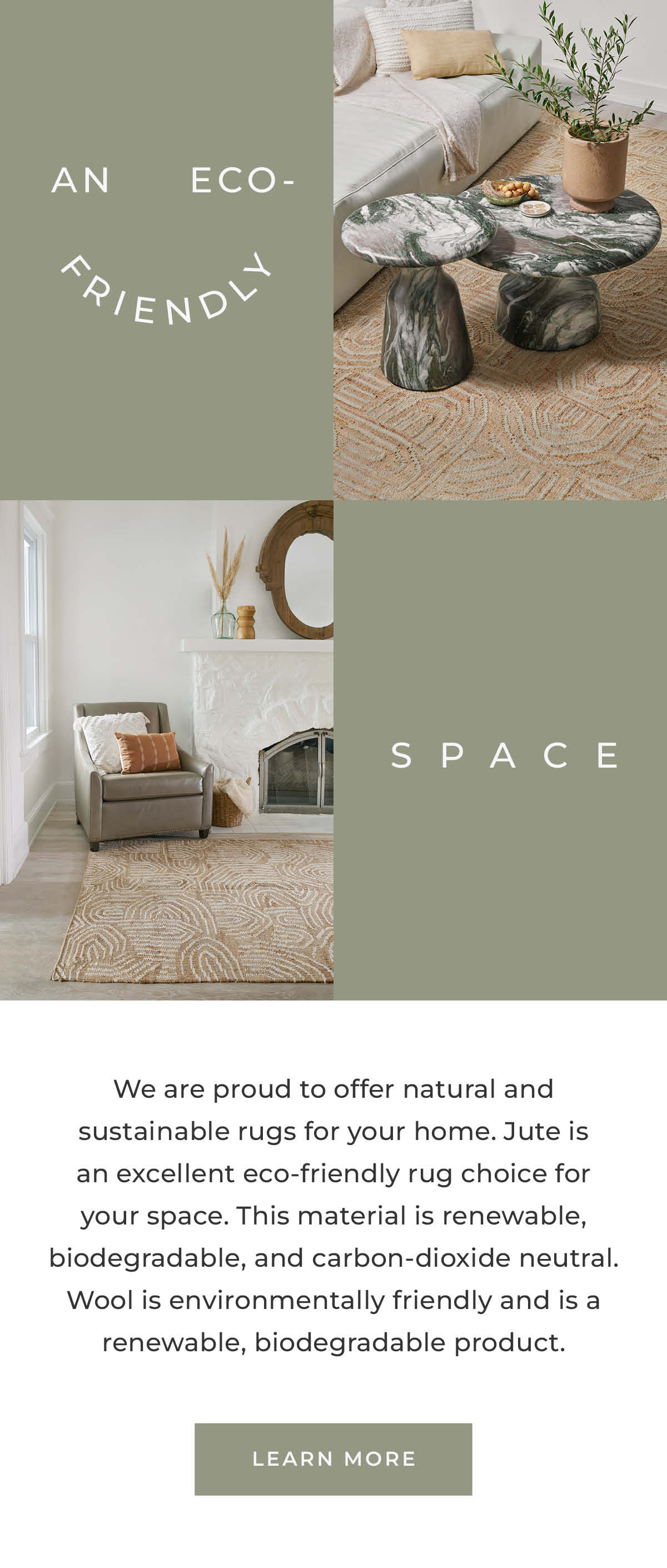 Explore our EcoFriendly Rugs & Save 20 Tempaper Designs