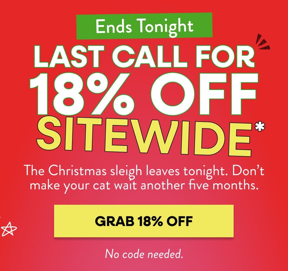 18% Off Sitewide