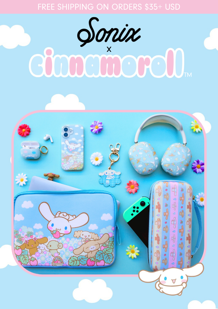 NEW Cinnamoroll & Friends Collection  | Exclusively By Sonix