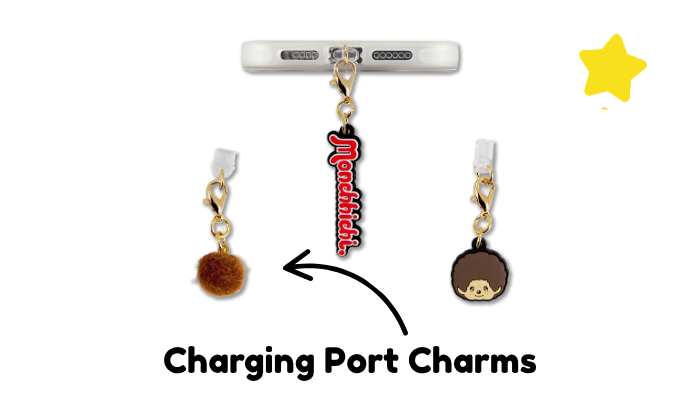 NEW Monchhichi™ Charging Port Charms | Exclusively By Sonix