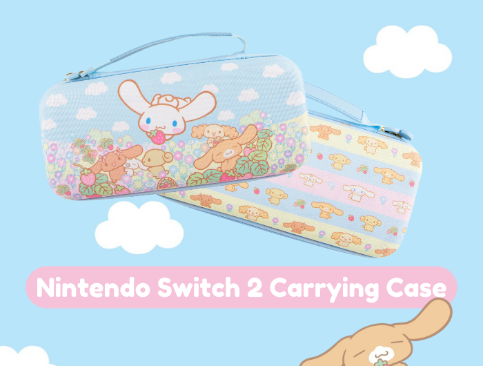 New Cinnamoroll™ & Mocha Nintendo Switch™ 2 Case  | Exclusively By Sonix