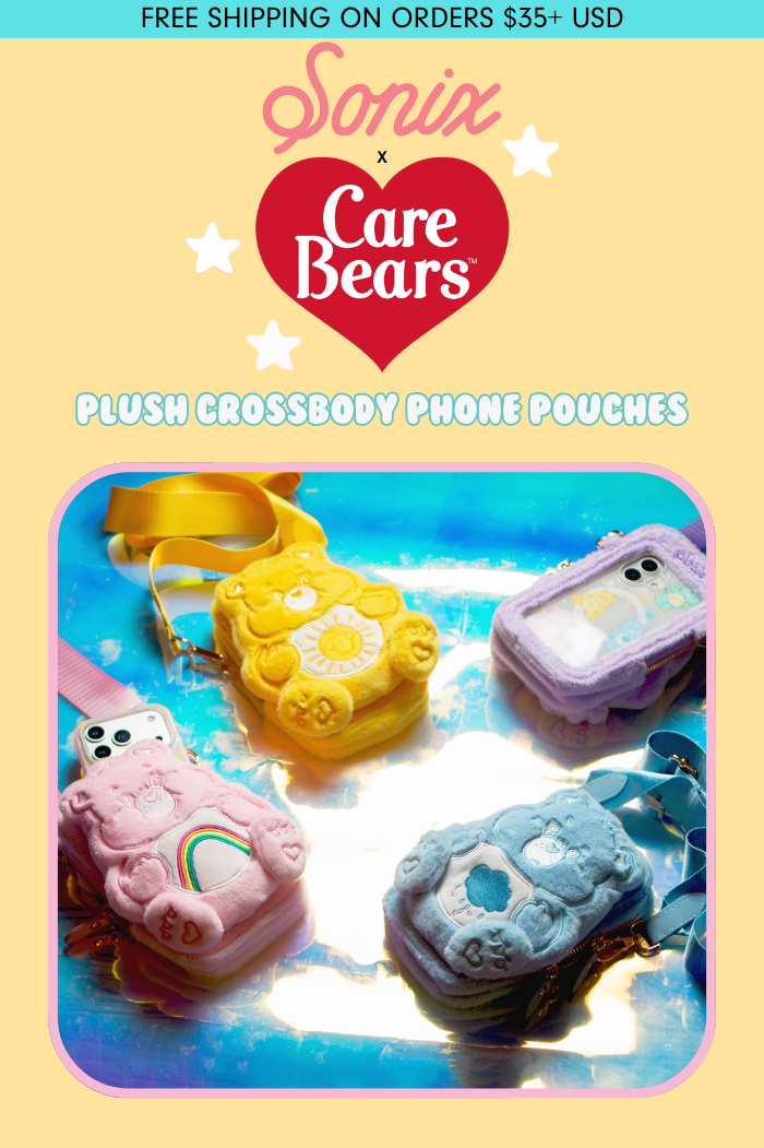 Introducing Care Bears™ Plush Crossbody Phone Wallets | Exclusively By Sonix