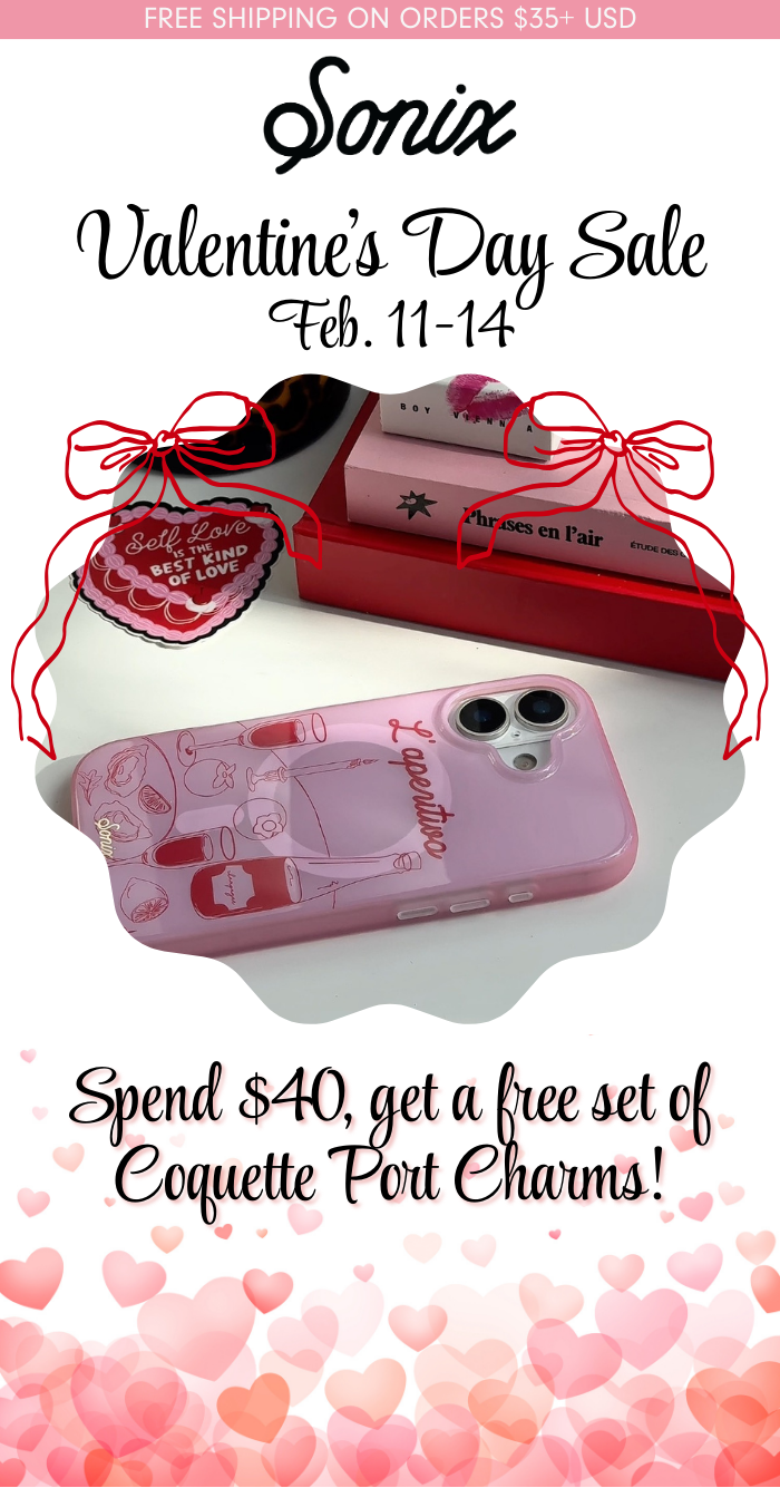 Valentine's Day Free Gift With Purchase | Feb. 11-14 | Sonix