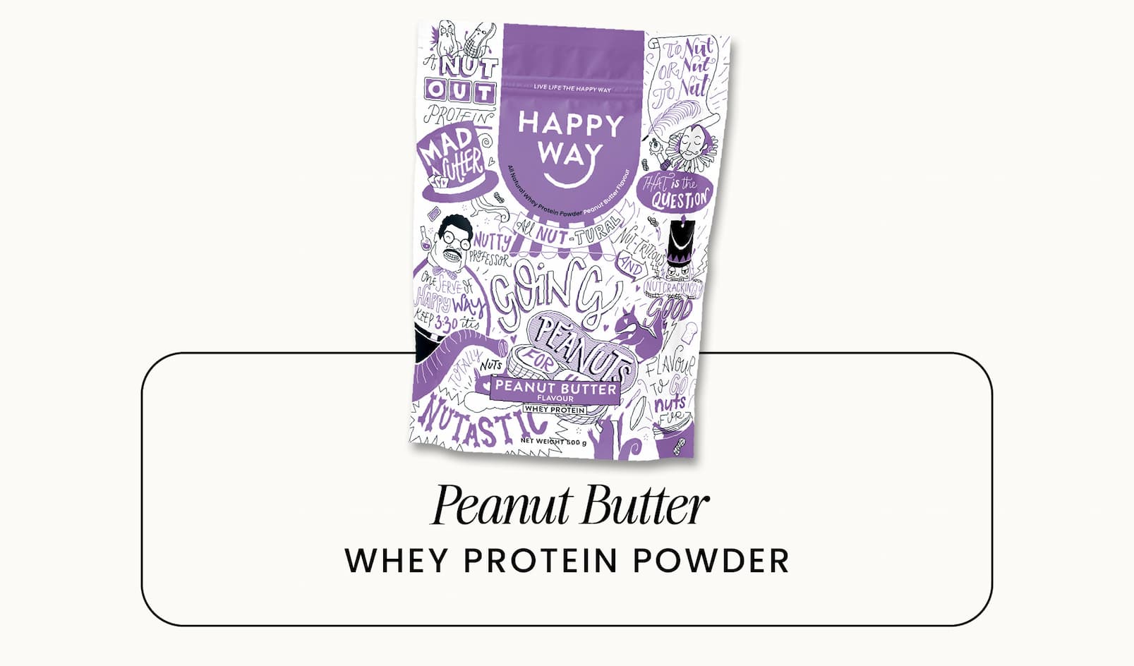 PEANUT BUTTER WHEY PROTEIN POWDER