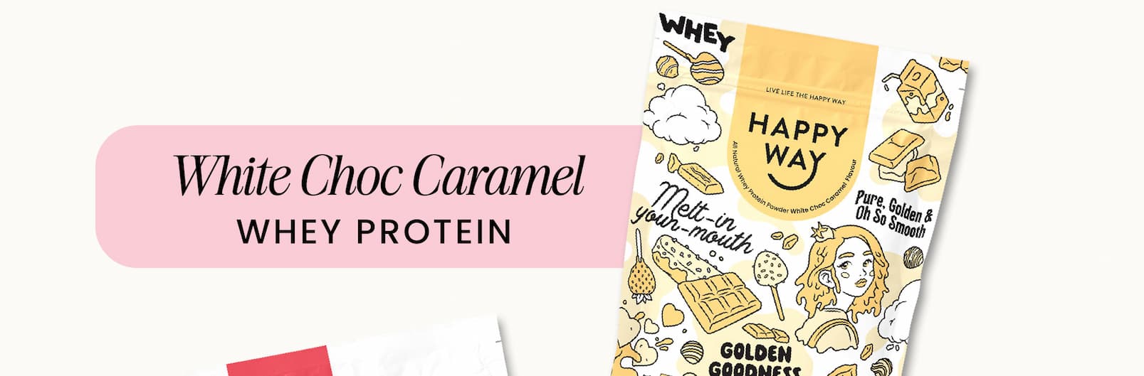 WHITE CHOC CARAMEL WHEY PROTEIN 