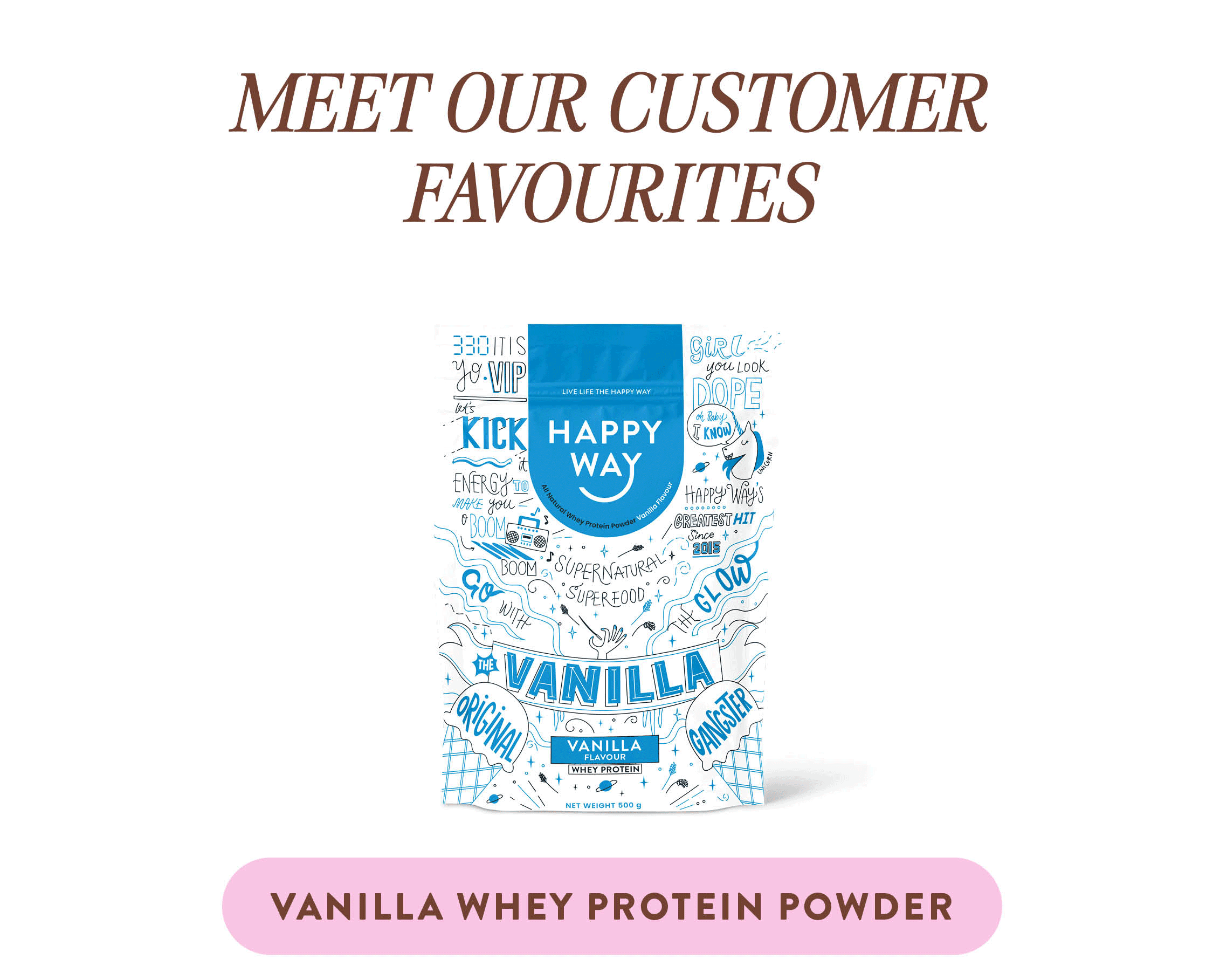 VANILLA WHEY PROTEIN POWDER