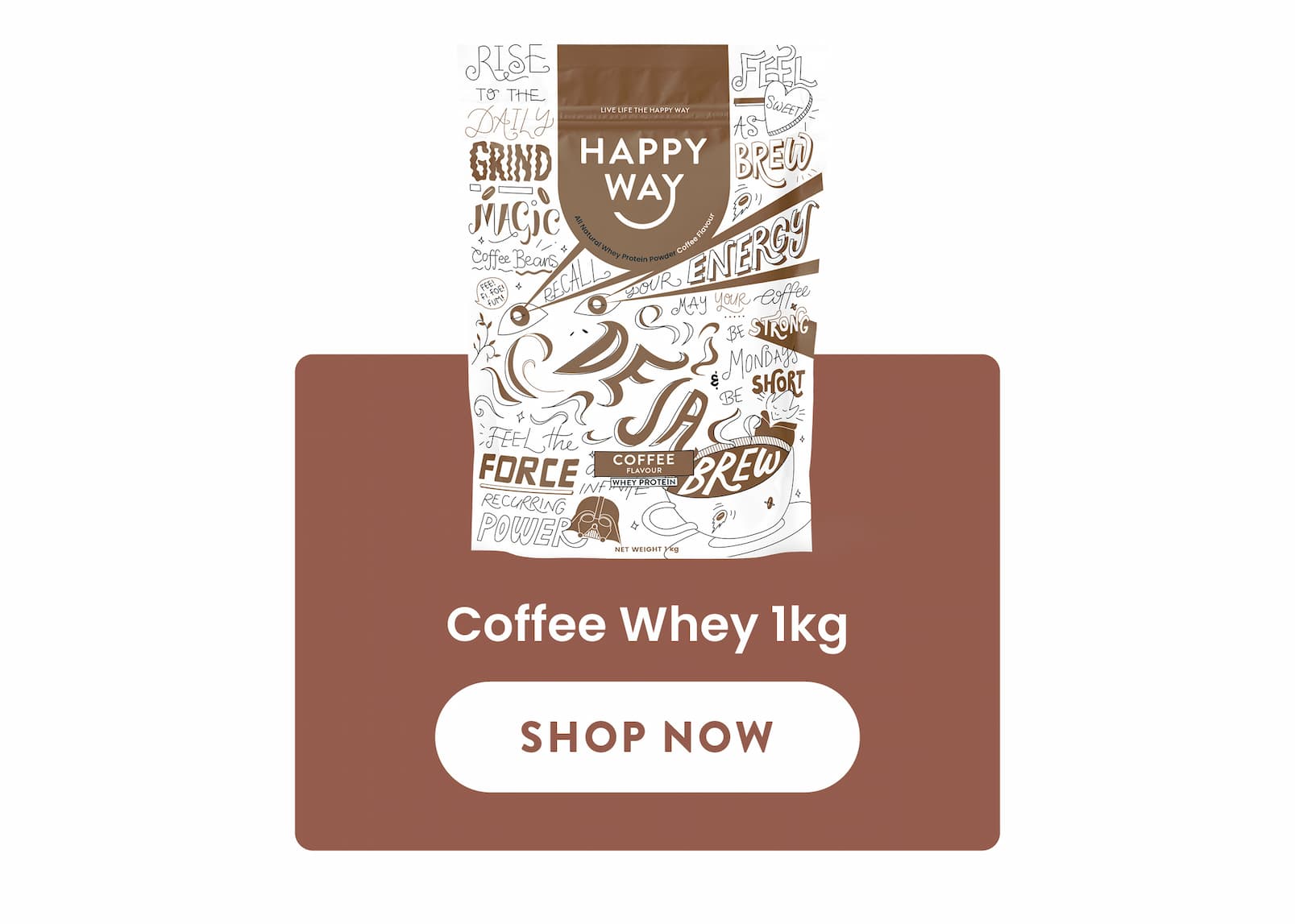 Coffee Whey 1kg SHOP NOW