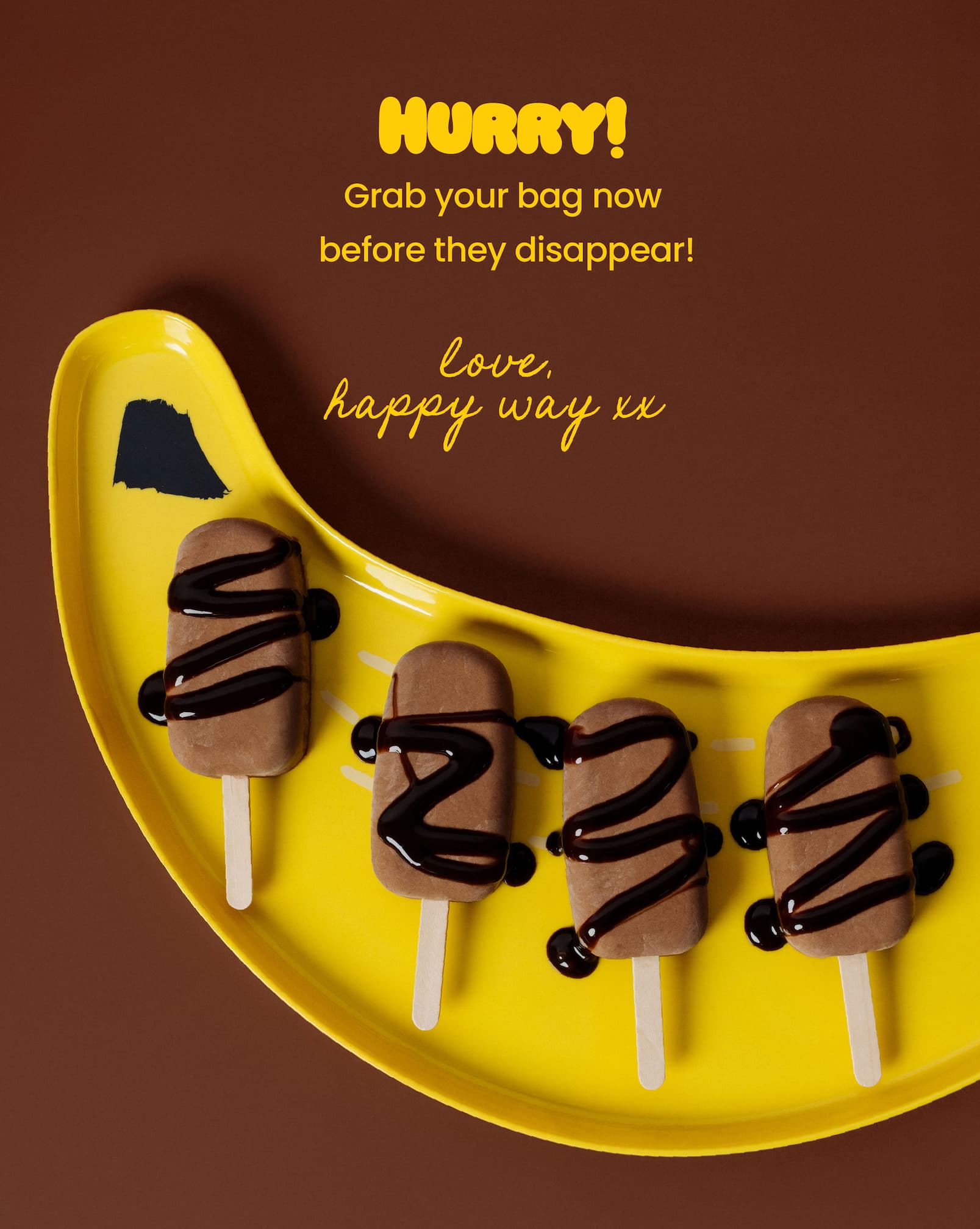 Hurry, grab your bag now  before they disappear!   Love, Happy Way xx 
