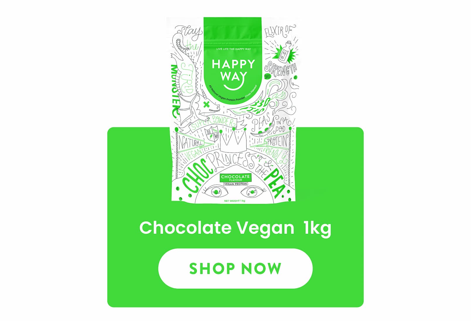 Chocolate Vegan  1kg  SHOP NOW