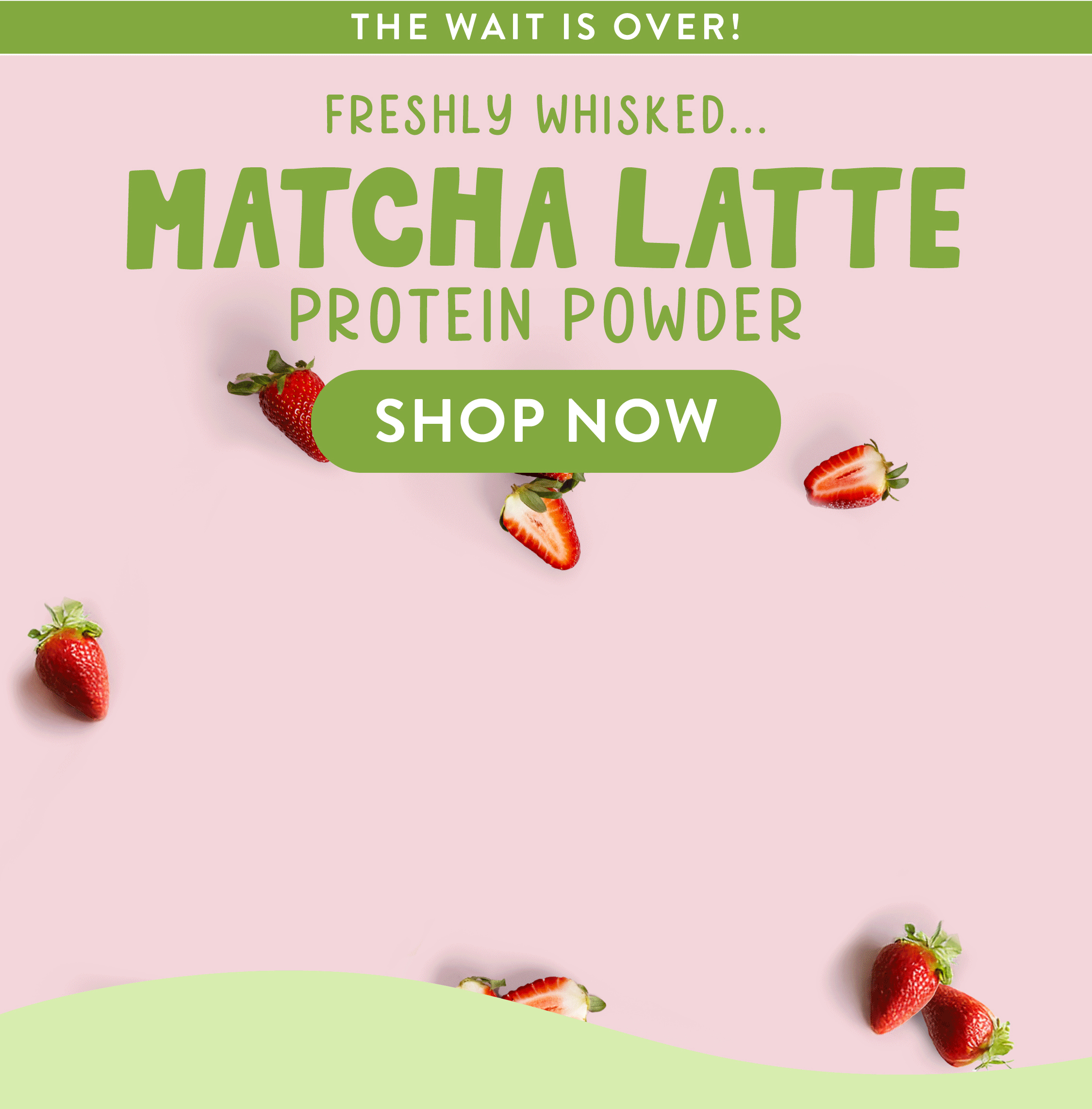 Calling all matcha lovers!   Your favourite latte just got a protein  upgrade thanks to our BRAND NEW  Matcha Latte Protein Powder. Made with premium Japanese matcha and our best-selling vanilla protein blend, each scoop is  creamy, and packed with earthy goodness.  Why it's a matcha made in heaven 🍵 Over 20g of protein per serve 🍵 Oh-so-delicious!  🍵 Whey & Vegan  🍵 100% natural   Hurry, grab your bag now  before they disappear!   Love, Happy Way xx  