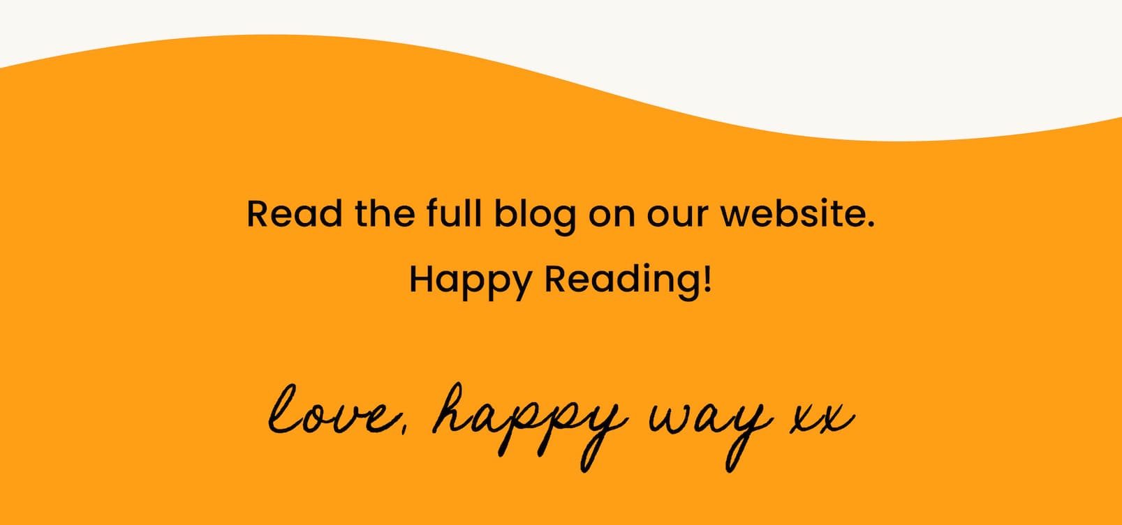 Read the full blog on our website.  Happy Reading! Love, Happy Way xx