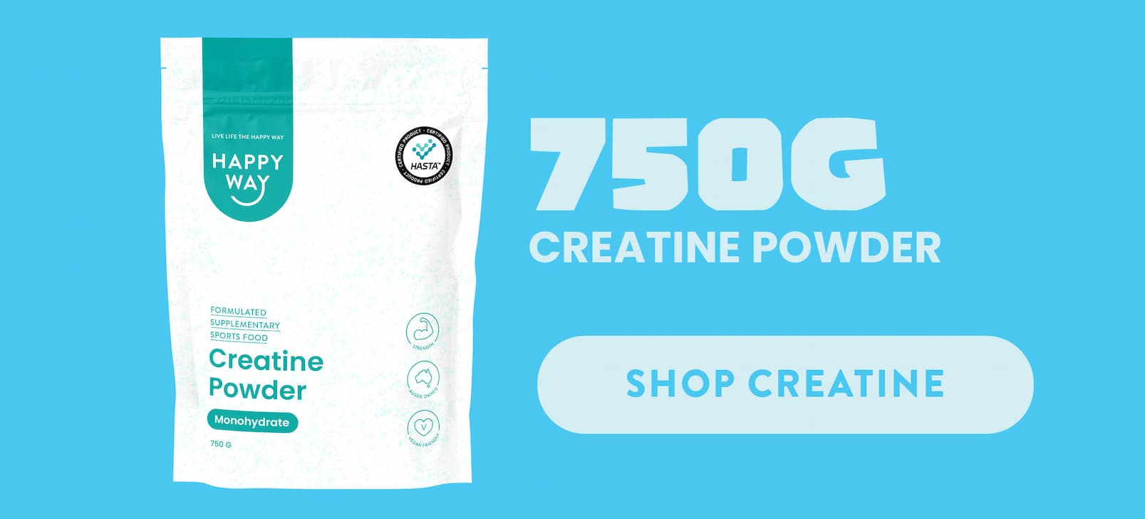 750g CREATINE POWDER SHOP CREATINE