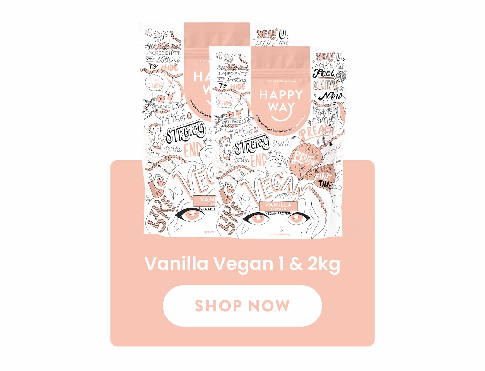 Vanilla Vegan 1 & 2kg SHOP NOW