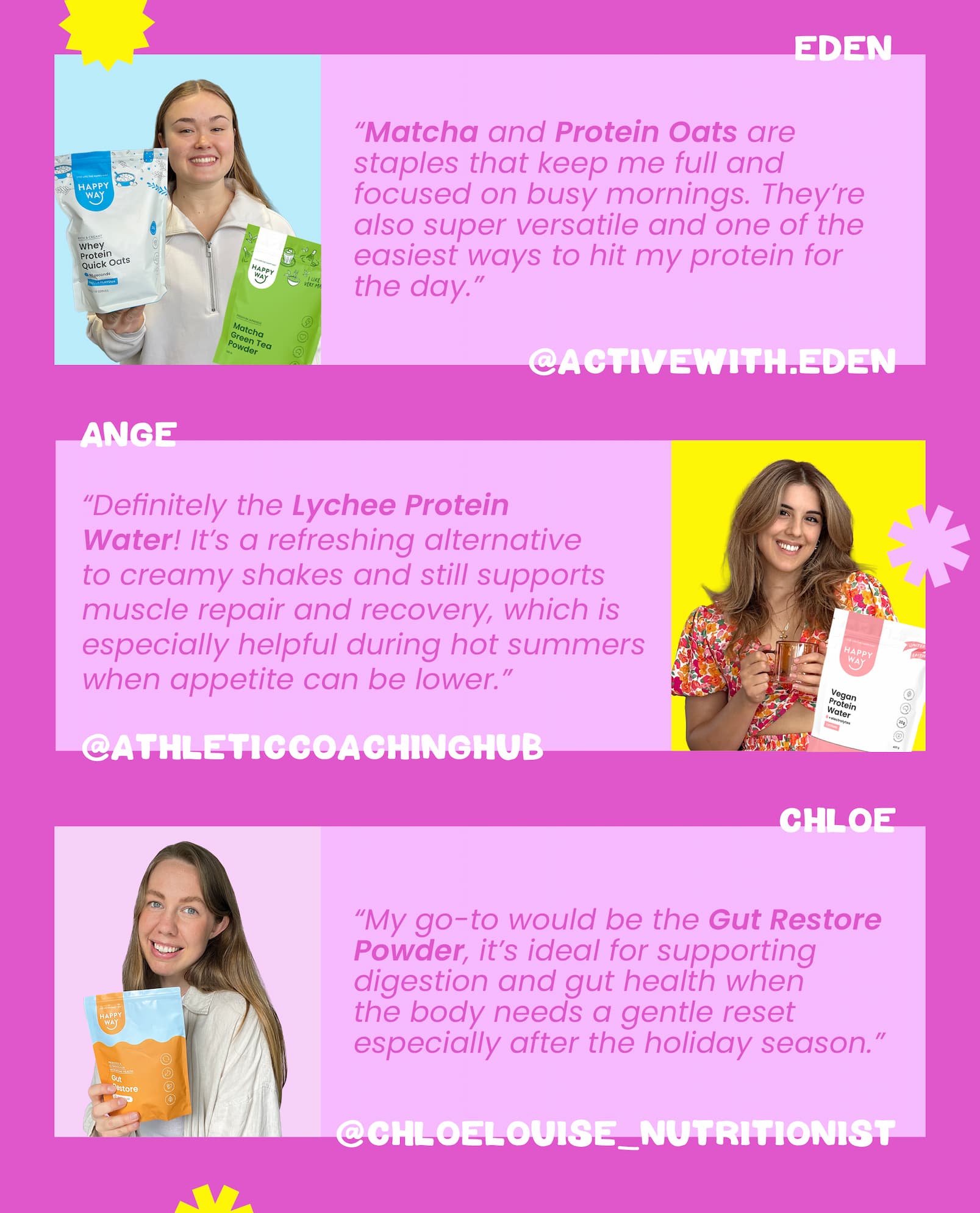 Not sure what to grab  in our Spend & Save Sale?   We asked our Happy Way Nutritionists what  items they're stocking up on to kick off the new year  (and we're taking notes!)  