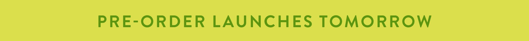 LAUNCHING TOMORROW 