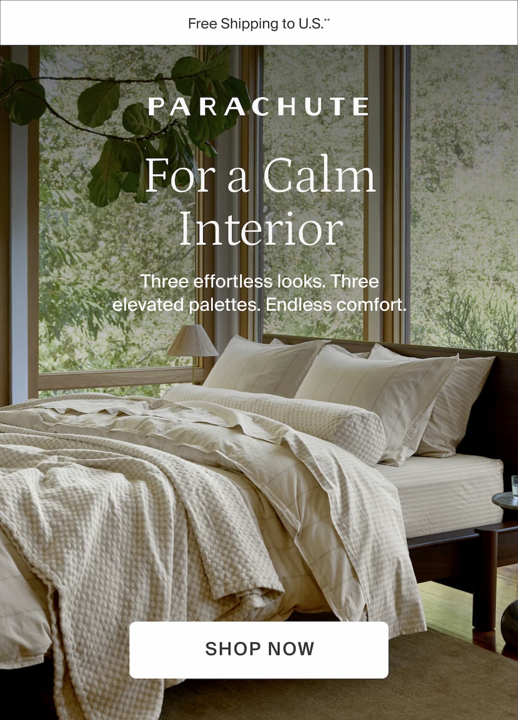 Three effortless looks. Three elevated palettes. Endless comfort. Shop now.