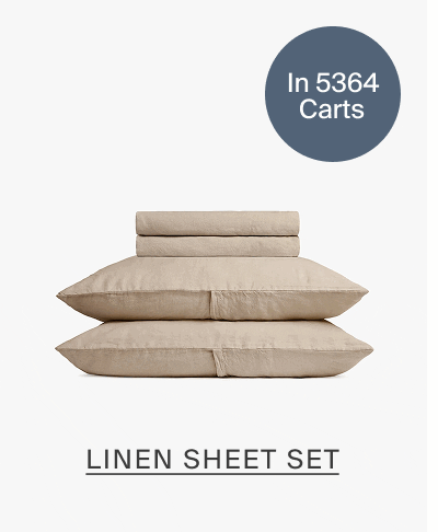 Linen sheet set