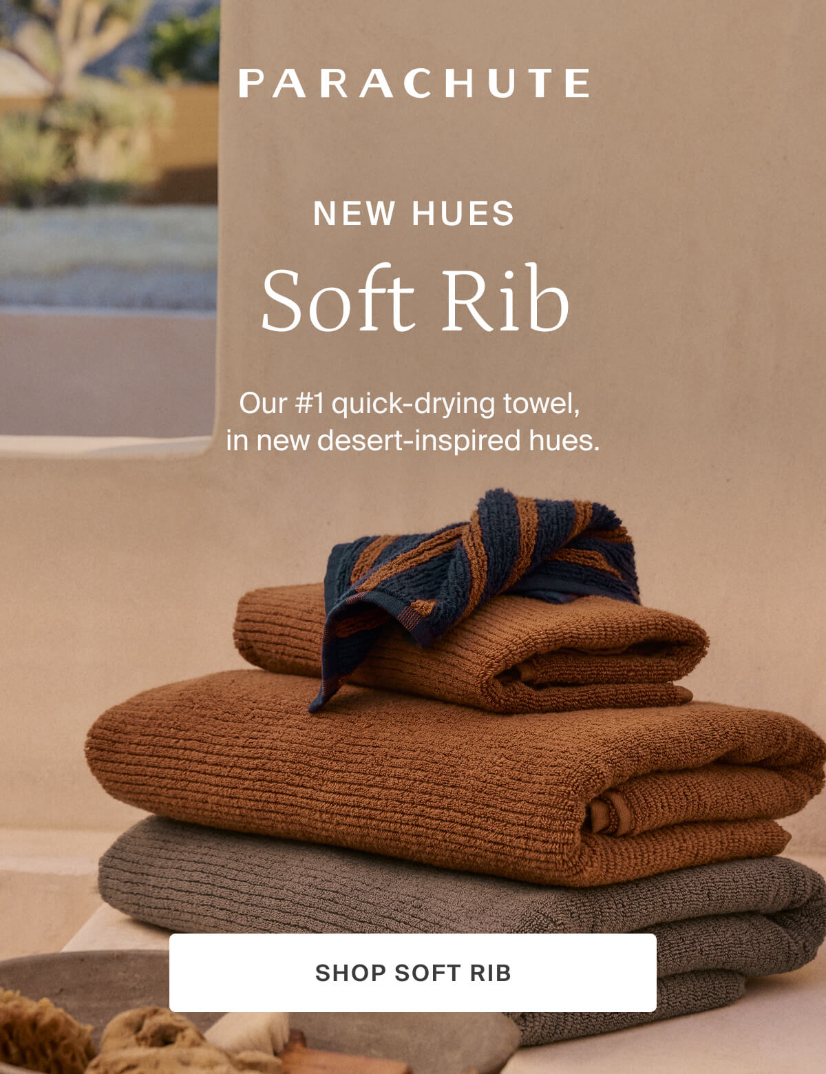 parachute, new hues, soft rib, shop new