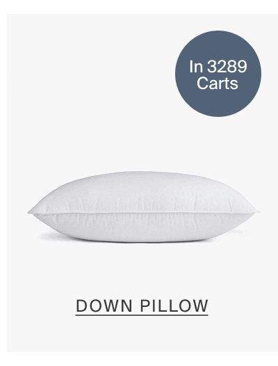 Down pillow
