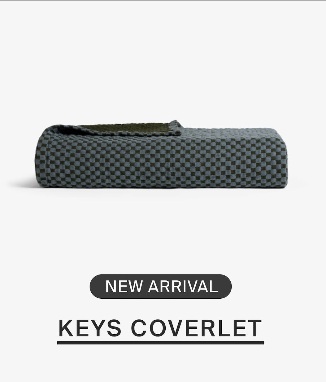 New arrival. Keys coverlet.