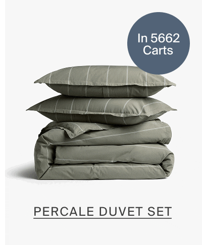 Percale Duvet Set