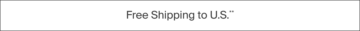 free shipping to U.S.