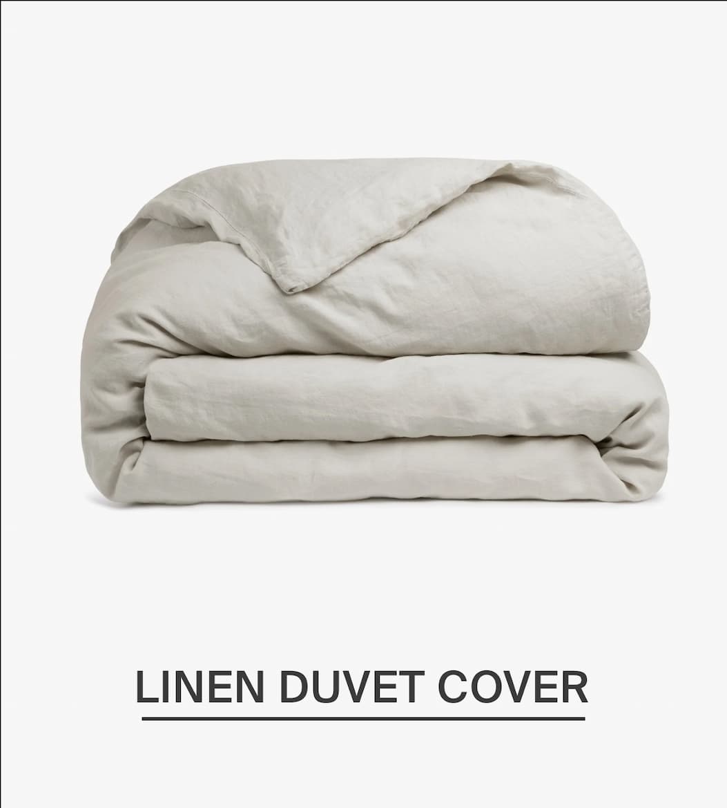 Linen duvet cover