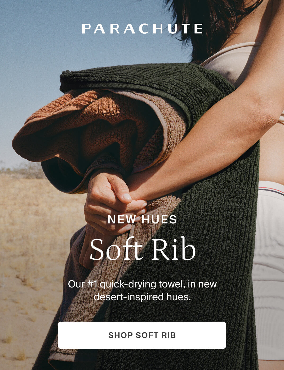 parachute, new hues, soft rib, shop new