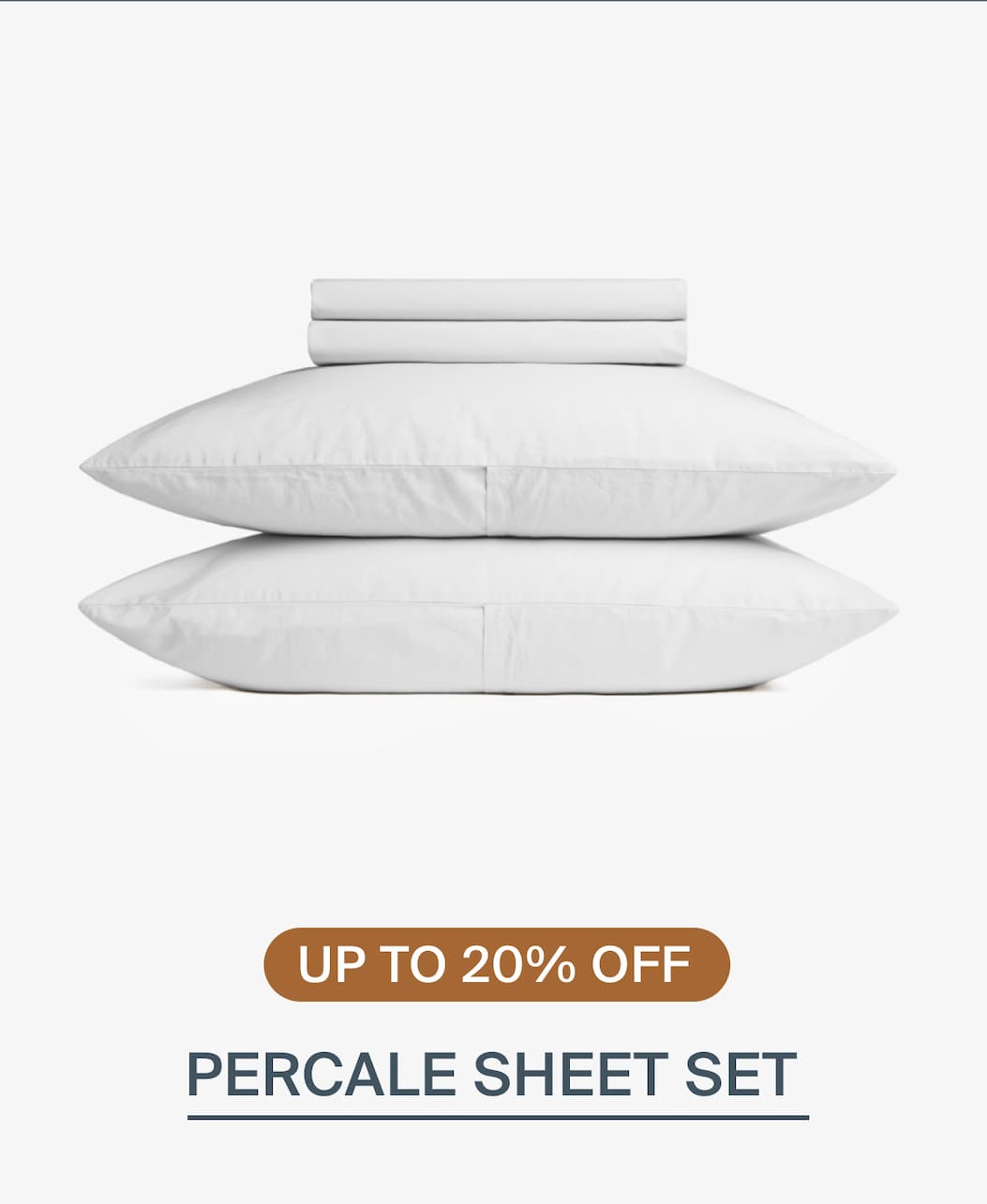 Percale sheet set