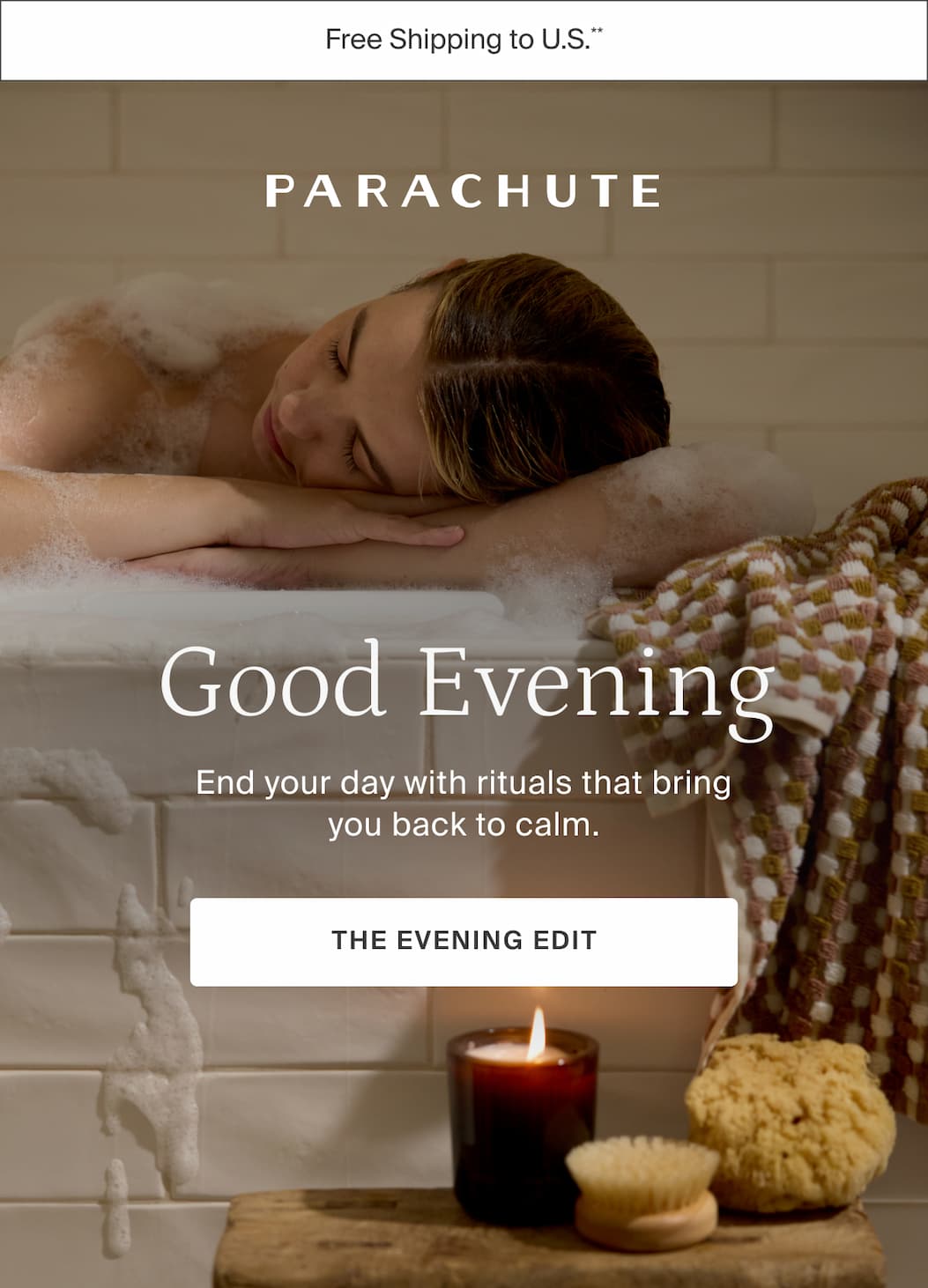 Good evening. Shop the evening edit. 