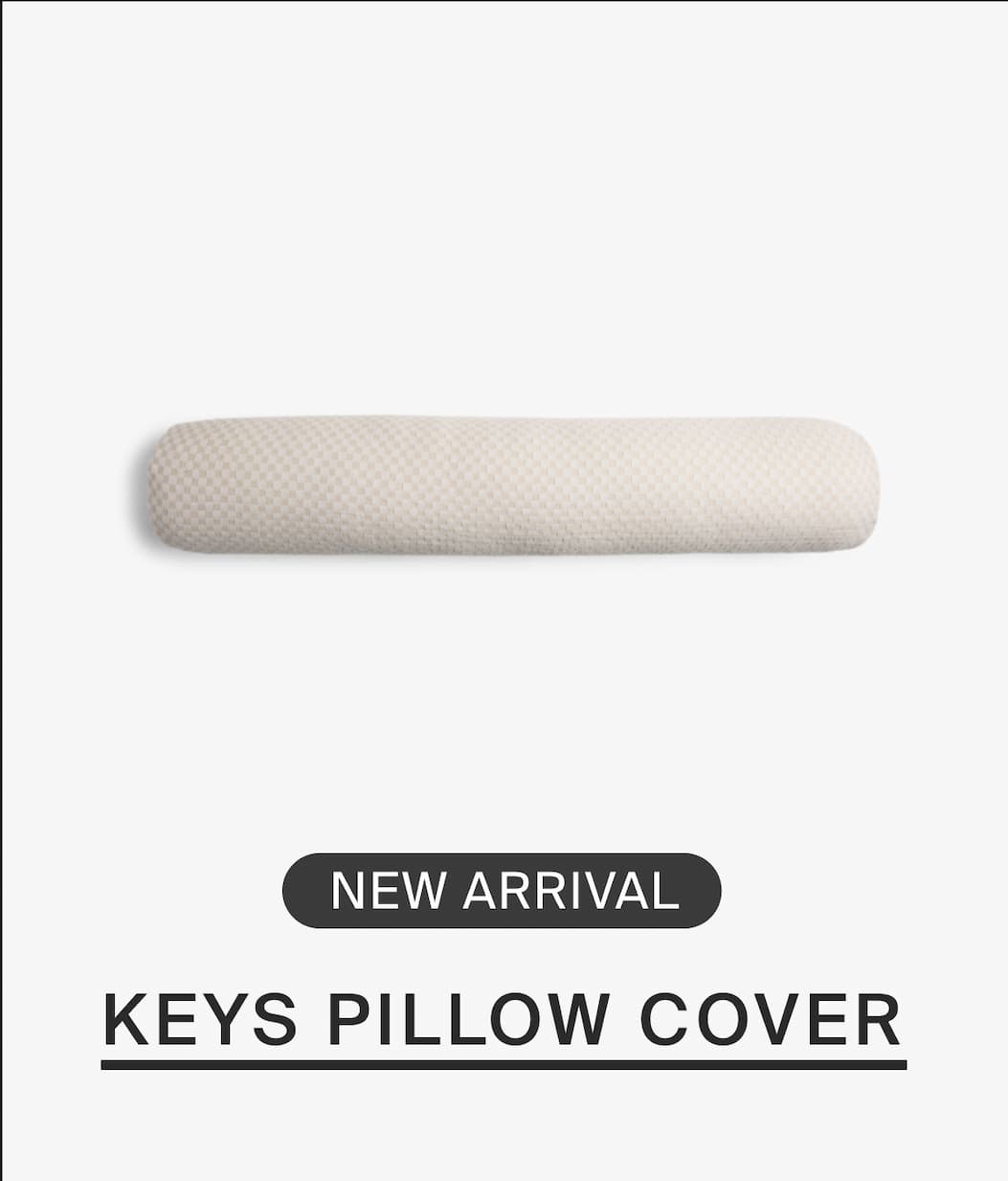 New arrival. Keys pillow cover.