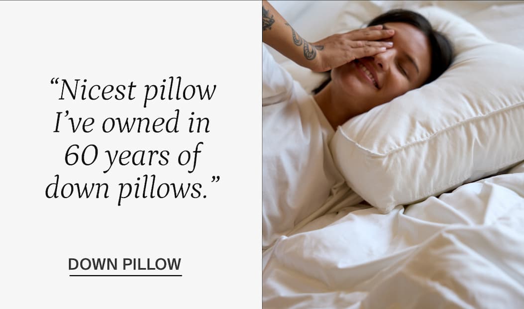Down pillow