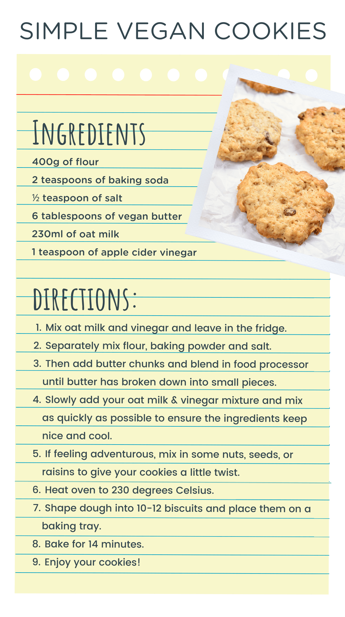 Our fav quick bake perfect for little helpers Kit & Kin