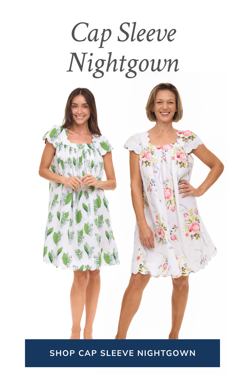 [Shop Cap Sleeve Nightgown]