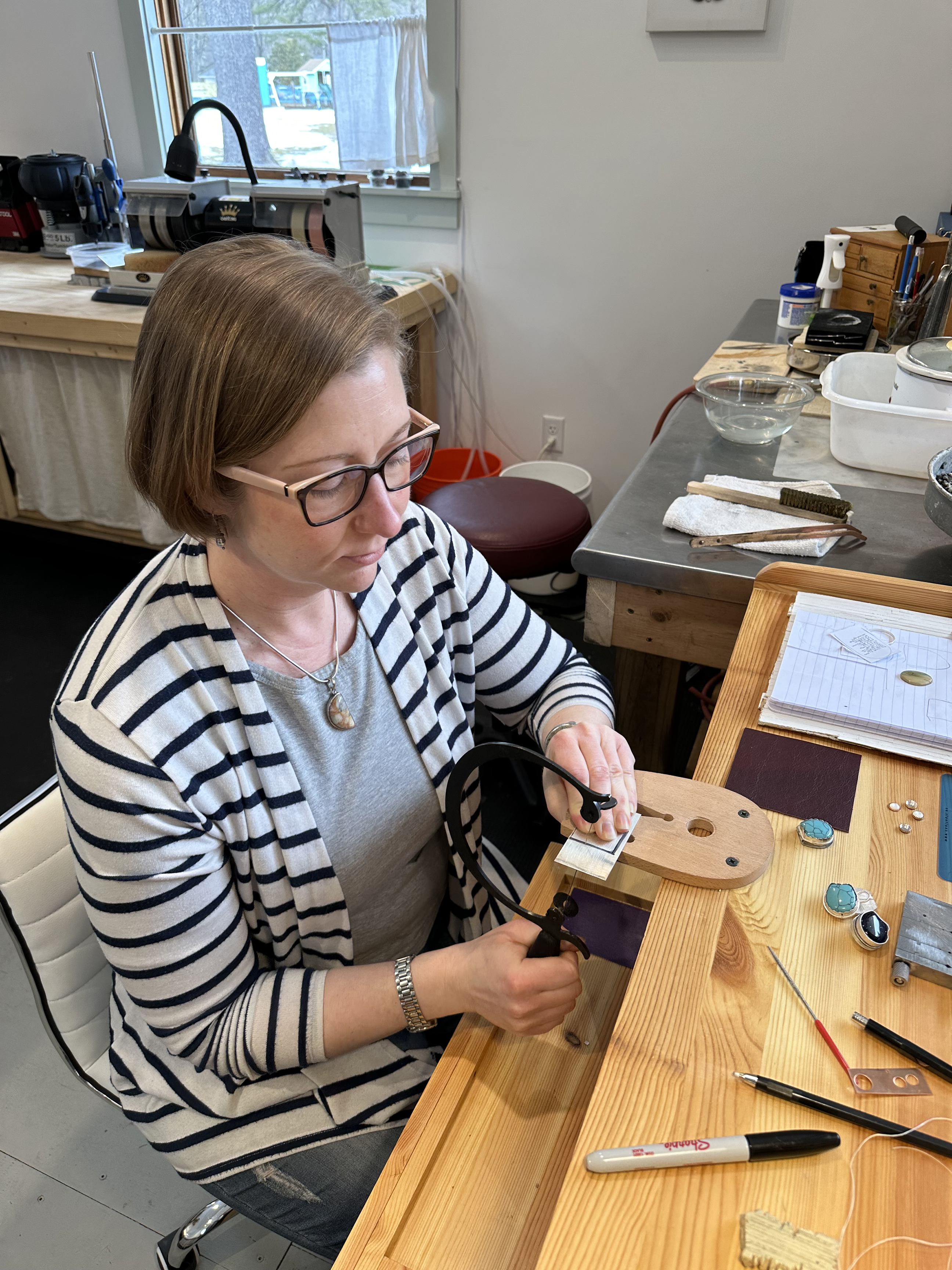 Getting comfortable with the saw