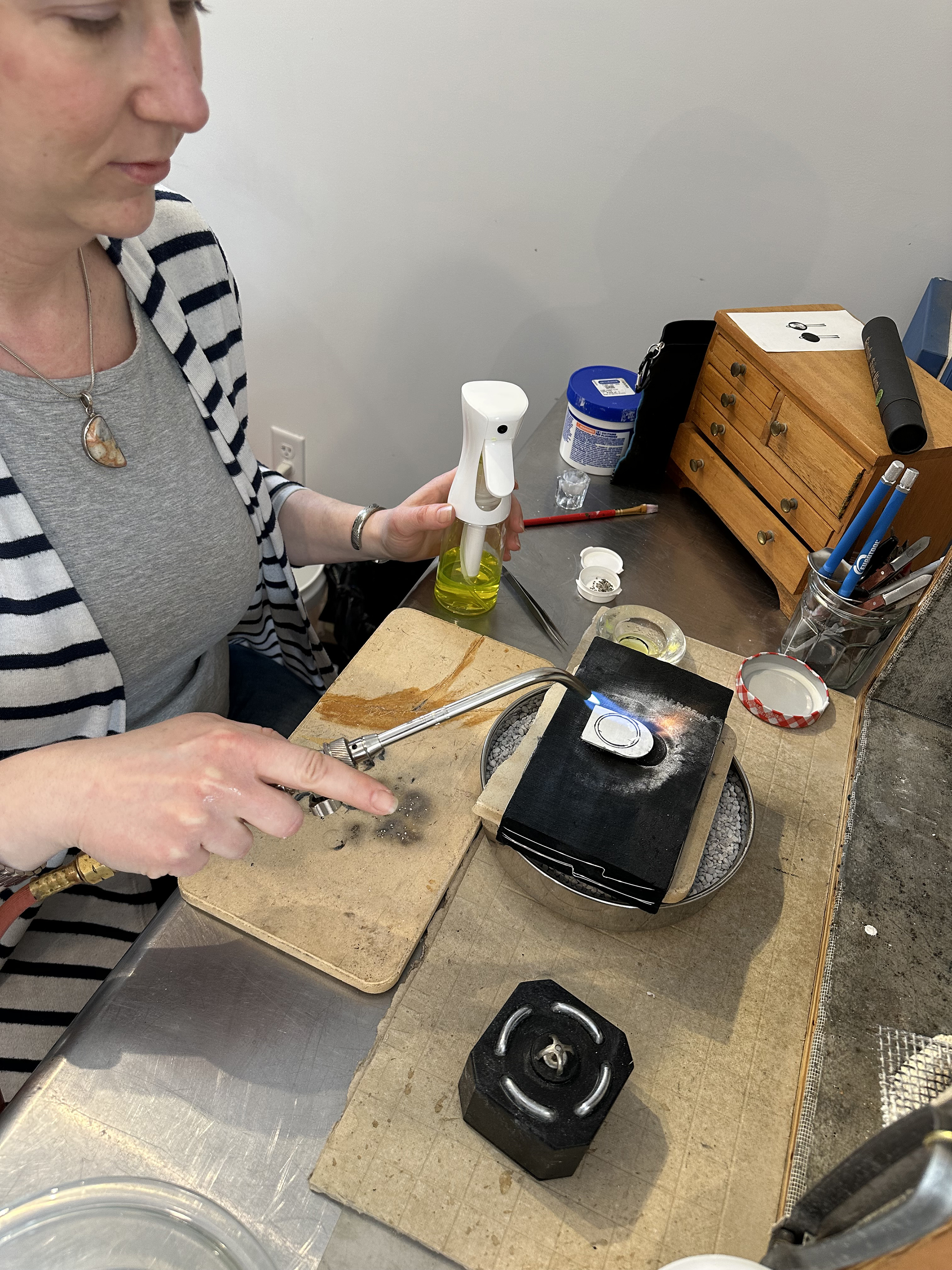 Building confidence with the torch