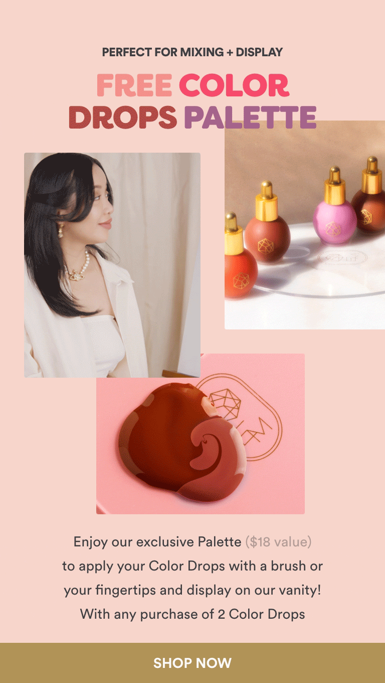 THE NEW COLOR DROPS.. Redesigned & Improved! EM Cosmetics