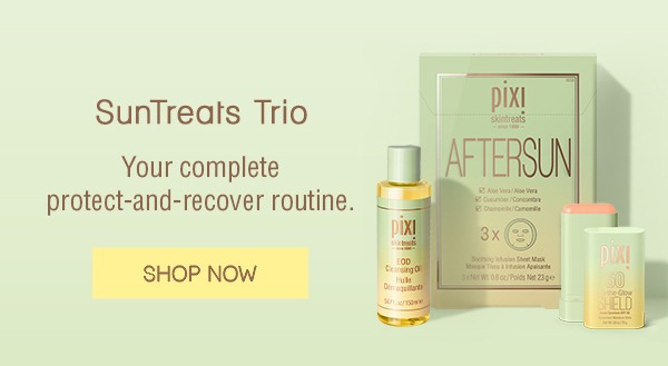SunTreats Trio Your complete protect-and-recover routine.