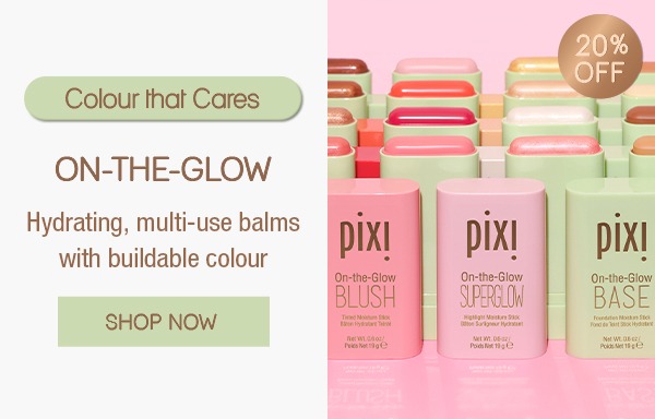 Colour that Cares On-the-Glow Hydrating, multi-use balms with buildable colour