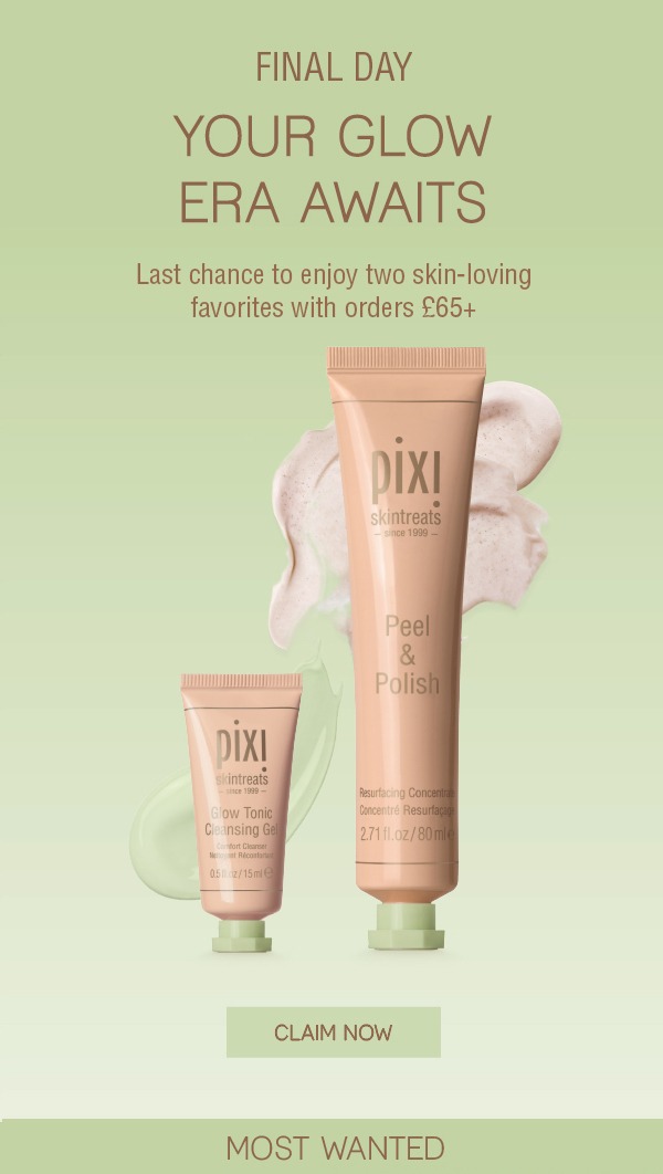 Enjoy two skin-loving favourites with orders £65+
