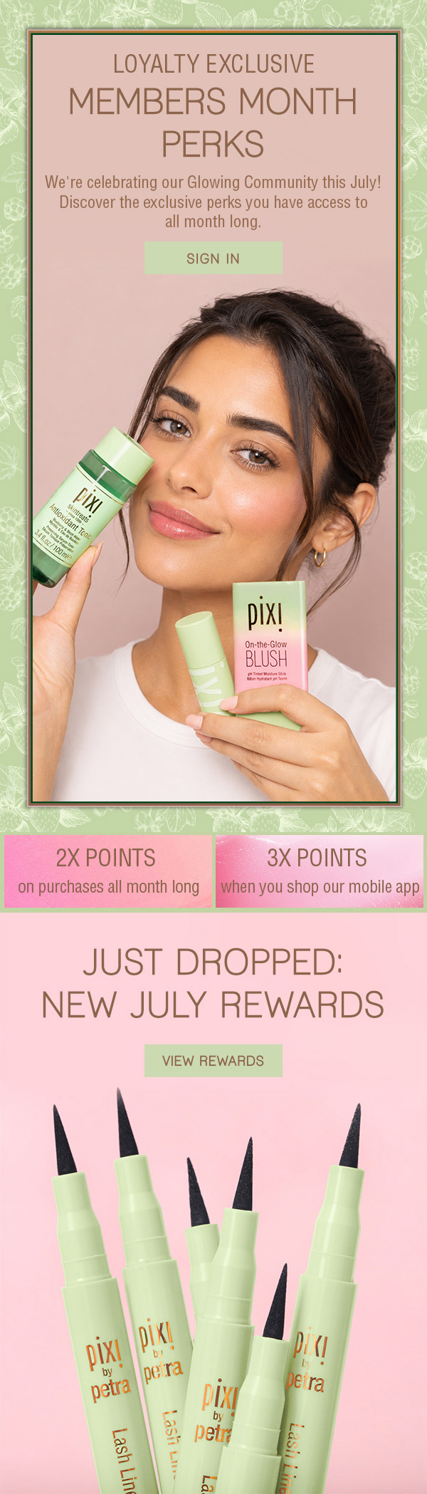 Loyalty Rewards Earn up to 3X points + new redeemable rewards