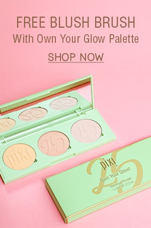 FREE BLUSH BRUSH With Own Your Glow Palette